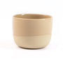 Latte Tasse – Half Glazed