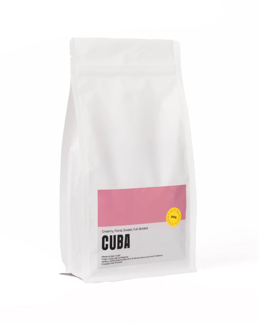 Speciality coffee from Cuba, in 250 or 500 gram packs